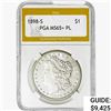 1898-S Morgan Silver Dollar PGA MS65+ PL