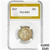 Image 1 : 1927 Standing Liberty Quarter PGA MS63