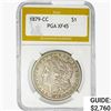 1879-CC Morgan Silver Dollar PGA XF45