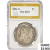1894-O Morgan Silver Dollar PGA MS61