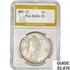 Image 1 : 1881-CC Morgan Silver Dollar PGA MS65+ PL