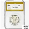 1930 Standing Liberty Quarter PGA MS63