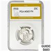 1930 Standing Liberty Quarter PGA MS65 FH