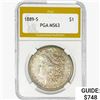 1889-S Morgan Silver Dollar PGA MS63