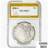 1886-S Morgan Silver Dollar PGA MS63