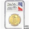 2020 Signed $50 Gold Eagle NGC MS70 ER