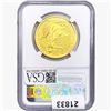 Image 2 : 2023 G.Britain Â£100 1oz. Gold 299th NGC MS69 Britannia KCIII OBV