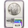 Image 2 : 1888 Morgan Silver Dollar NGC MS64 Binion Collec.