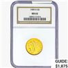 Image 1 : 1909-D $5 Gold Half Eagle NGC MS62