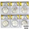 1881-1884 [6] Morgan Silver Dollar ANACS MS62