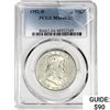 1952-D Franklin Half Dollar PCGS MS64 FBL