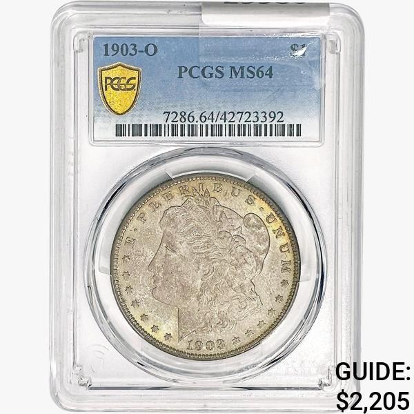 1903-O Morgan Silver Dollar PCGS MS64