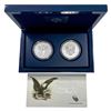 Image 2 : [2] 2012 US Eagle Two-Coin Silver Proof Mint Set