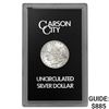 1884 Carson City Silver Morgan Dollar Uncirculated
