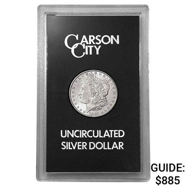 1882 Carson City Silver Morgan Dollar Uncirculated