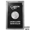 1882 Carson City Silver Morgan Dollar Uncirculated