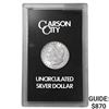 1883 Carson City Silver Morgan Dollar Uncirculated