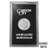 1883 Carson City Silver Morgan Dollar Uncirculated