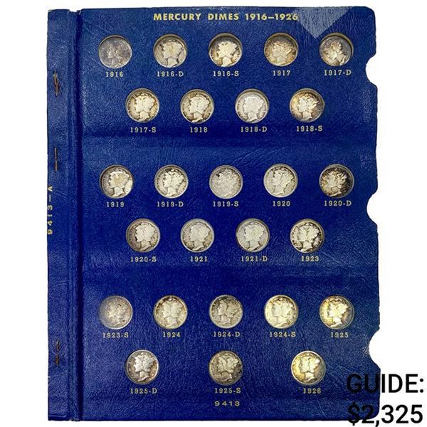 [78]1916-1945 Mercury Dimes Album