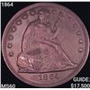 Image 1 : 1864 Seated Liberty Dollar UNCIRCULATED