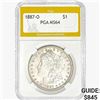 Image 1 : 1887-O Morgan Silver Dollar PGA MS64