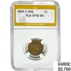 Image 1 : 1909-S VDB Wheat Cent PGA XF40 BN