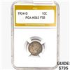 Image 1 : 1924-D Mercury Silver Dime PGA MS63 FSB