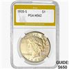 1935-S Silver Peace Dollar PGA MS62