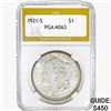 1921-S Morgan Silver Dollar PGA MS63