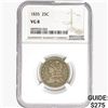 Image 1 : 1835 Capped Bust Quarter NGC VG8