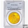 Image 1 : 1924 $20 Gold Double Eagle PCGS MS64