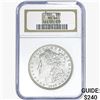 Image 1 : 1889 Morgan Silver Dollar NGC MS64