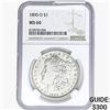 Image 1 : 1890-O Morgan Silver Dollar NGC MS60
