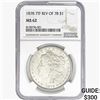 1878 Morgan Silver Dollar NGC MS62 REV 78