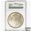 1878 8TF Morgan Silver Dollar ANACS MS62