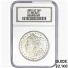 Image 1 : 1881-CC Morgan Silver Dollar NGC MS64
