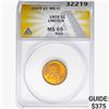 Image 1 : 1909 Wheat Cent ANACS MS65 RED