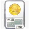 Image 2 : 1925 $20 Gold Double Eagle NGC MS63