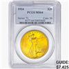 1924 $20 Gold Double Eagle PCGS MS64