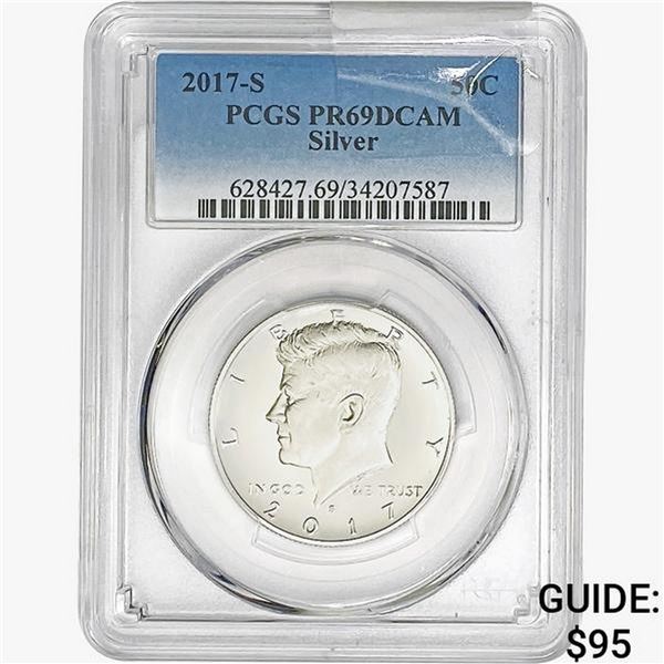 2017-S Kennedy Half Dollar PCGS PR69 DCAM