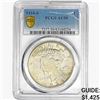 1934-S Silver Peace Dollar PCGS AU50