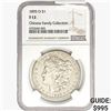 1895-O Morgan Silver Dollar NGC F12 Chinese Fam. COLL.