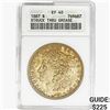 1887 Morgan Silver Dollar ANACS EF40 Struck Thru Grease