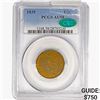 1835 CAC Classic Head Half Cent PCGS AU58