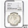 1889-S Morgan Silver Dollar NGC AU58