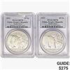 [2] 2011 1oz. SILV China Panda 10 Yuan PCGS MS70 People's REP.