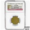 Image 1 : 1806 Draped Bust Half Cent NGC VF25 BN C-1 SM. 6 No Stems