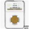Image 1 : 1869 Two Cent Piece NGC AU58 BN