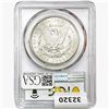 Image 2 : 1882-CC Morgan Silver Dollar PCGS MS62