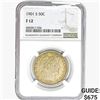 Image 1 : 1901-S Barber Half Dollar NGC F12